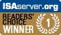 <span style='font-size:21px; font-weight:400; color:#000'>Readers Choice Award Winner: ISAserver.org</span><br/><br/>
GFI WebMonitor for ISA Server won a Readers Choice Award Winner on ISAserver.org<br/><br/>
<span style='font-size:14px;'>ISAserver.org, May 2013</span> Readers Choice Award Winner: ISAserver.org